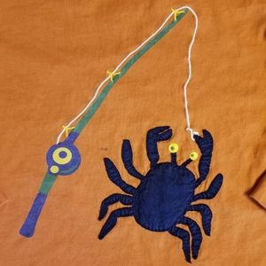 2012 Mini Boden 7-8 years crab tee